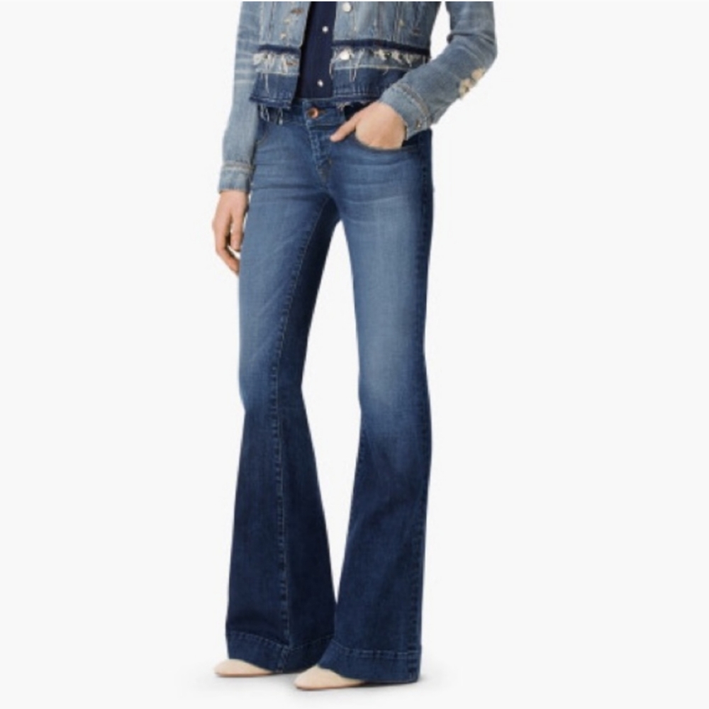 J Brand Martini Mayflower Wash Flare Jeans